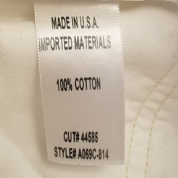 {25} Agolde 90s Mid Rise White Loose Fit Distressed Jeans - Picture 12 of 12